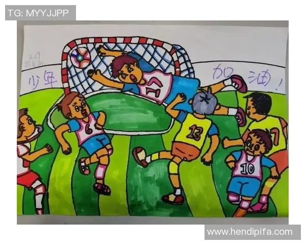 儿童足球创意画展现童趣与梦想的奇妙世界